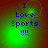 Four -aligned display identical blue text 'I Love Sports !!!!' on a green-to-brown gradient background with subtle circular light effects