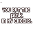 Animated contact sheet of a pixel art icon showing text "YOU PUT THE PINK IN MY CHEEKS" with changing color accents and small heart animations across 25 sampled frames.