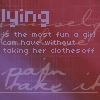 Pixelated text on a red-to-purple gradient background with faint cursive overlays.