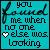 A 4x3 contact sheet of animated frames showing a turquoise background with handwritten text "you found me when no one else was looking" and alternating heart symbols, displayed in various styles including solid black, white outline, and grayed-out versions.