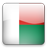 Static square icon with rounded corners showing a vertical split of white, red, and green sections, bordered by gray pixels.