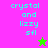 Pixelated text 'crystal and lizzy sfl' in cyan on pink, green, and gray backgrounds with a small star icon.