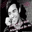 Pixelated image divided into four quadrants showing a grayscale portrait, red cross symbol with text, and partial figure with overlaid text.