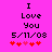 Pixelated text on bright pink background with red and pink hearts, showing two animation frames where heart positions shift.