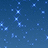 Blue background with scattered light blue squares on left; bright yellow background with five of pink pixelated 'pretty' text on right