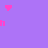 Purple background with scattered pink hearts and repeated 'Sarah' text in pixelated font, partially obscured by a gray rectangle.