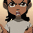 Animated contact sheet of a cartoon character with changing facial expressions and text elements across six frames, featuring 'BOONDOCKS' branding and '[adult swim]' text on a beige background.