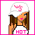 Animated contact sheet of a pixel-art character with multiple frames showing different poses, clothing details, and text variations against a white background.
