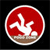 Circular red icon with white border showing a white horse rearing on brown ground against black background.