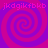 Four identical spiral patterns arranged in a on a solid background, with text above and below each spiral