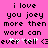 Pixelated text on a bright pink background with black lettering and white star-like accents in the bottom