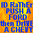 Blue text on a pixelated orange-yellow background with repeated phrases and partial words.