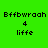 Green background with black pixelated text 'Bffbwraah', number '4', and word 'liffe' arranged in a , where some have light blue backgrounds