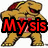 Pixelated cartoon character with brown body and red shell, four of text overlay reading "My sis is a Terp Cheer-leader Chelsea!!" in red font