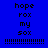 Blue background with repeated text blocks and dotted lines, featuring red rectangular overlays on specific words