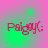 Four- shows pink 'Psiguy:' text over green-pink gradient background with animated circular light effects