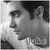 Grayscale pixelated image of a person's face in profile view with dark hair and visible ear, set against light background.