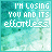 A static image with teal background and white text reading "I'M LOSING YOU AND ITS effortless." in a pixelated font.