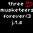 Pixelated text and a red heart symbol on black background, with repeated phrases in white pixel font.