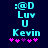 Pixelated cyan text and pink stars on dark blue background with two identical static frames side-by-side.