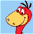 A pixelated cartoon character with a red head and yellow face on the left, next to green text reading "Original Icons .com" on a dark background.