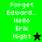 Pixelated text and star icons on green and black backgrounds with white lettering.