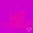 A static image with a bright magenta background displays repeated text "I Love Kevin O'Connor!" in pink pixelated font, each followed by a small white heart symbol.