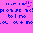 Pixelated text on a bright pink background with blue and purple elements, including a heart symbol replacing the 'i' in 'me!!'.