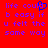 Red background with purple pixelated text reading 'life could be easy if u felt the same way' and a blue heart symbol replacing the 'o' in 'could'.