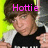 A person with brown hair wearing a black shirt with white sleeves appears in three ; the top-right shows text reading "I love Ryan" while others show "Hottie"