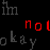 A 4-frame animated contact sheet showing red and gray pixelated text phrases on a black background, with visible animation changes between frames.