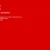 Solid red background with four horizontal pixelated bars in lighter red tones positioned on the left side.