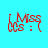 Red pixelated text 'I Miss CCS : (' on four distinct background colors arranged in a