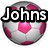 A soccer ball icon with pink and white , displaying text overlays in different states across observations