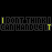 A 47x47 pixel animated contact sheet showing a repeating text-based animation of "I DON'T THINK I CAN HANDLE IT" in varying colors across 25 frames arranged in a 5x5 grid.