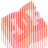 Pixelated pink and white striped figure with flowing hair against a white background, next to green text on dark green.