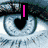 A four- of pixelated images with text overlays: an eye with a heart, 'love', 'to', and 'DANCE' on a license plate