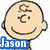 Six cartoon-style character icons arranged in two , each with a name label in colored text above or below