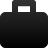 Black wireframe case icon with rounded bottom and rectangular top section containing a light gray rectangle.