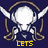 Pixelated skull with crossed horns and a circular frame, displaying three text variations: 'LETS', 'GO', and 'BUFFALO!!' on dark blue background.