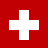 A static image of a white cross centered on a solid red background with no additional elements or text.