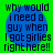 Green background with blue circular shapes containing black text reading "why would i need a guy when I got girlies right here!!" in four identical