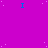 A static image with a solid magenta background, scattered white dots, and multiple blue 'I' characters