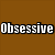 Brown background with white pixelated text "ObsessiveCompulsive" and "Detective", a man in gray suit pointing, vertical "OCD" letters.