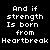 Black background with white pixelated text arranged in four sections, each containing a short phrase.