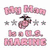 Six static buddy icons arranged in a , each featuring pink, military-themed text and symbols with heart motifs