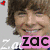 Four- shows celebrity images with overlaid text: top-left Zac Efron, top-right Vanessa Hudgens, bottom-left kissing pair, bottom-right group in red/white uniforms