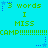 A static digital image with a bright cyan background displays repeated text and star motifs in green and blue.