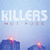 A split-frame contact sheet showing two animated frames of a buddy icon: left frame with 'KILLERS' text over cityscape, right frame with person resting hand on cheek.