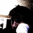 A pixelated image shows a person with dark hair covering their face, accompanied by text expressing hope that someone knows the speaker's love.
